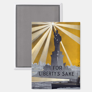 Imán Antorcha de la Estatua de la Libertad y Armada de 