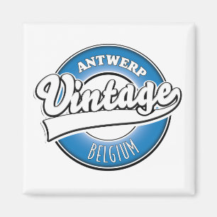 Imán Antwerp belgium vintage logo