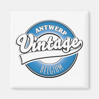 Imán Antwerp belgium vintage logo