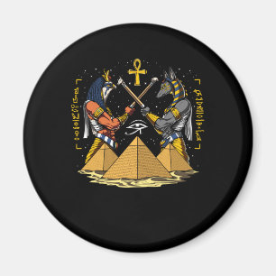 Imán Anubis Egyptian God Ra Ankh Eye Of Horus Pyramids