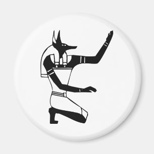 Imán Anubis, jeroglífico egipcio