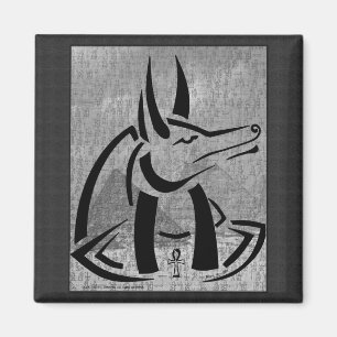 Imán Anubis Square Magnet