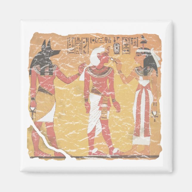 Imán Anubis, Tut, Osiris (Frente)