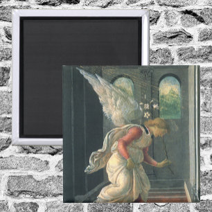 Imán Anunciación (detalle de ángel) de Sandro Botticell