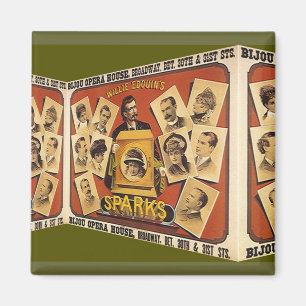 Imán ¡ANUNCIO de BROADWAY del TEATRO DE LA ÓPERA de l