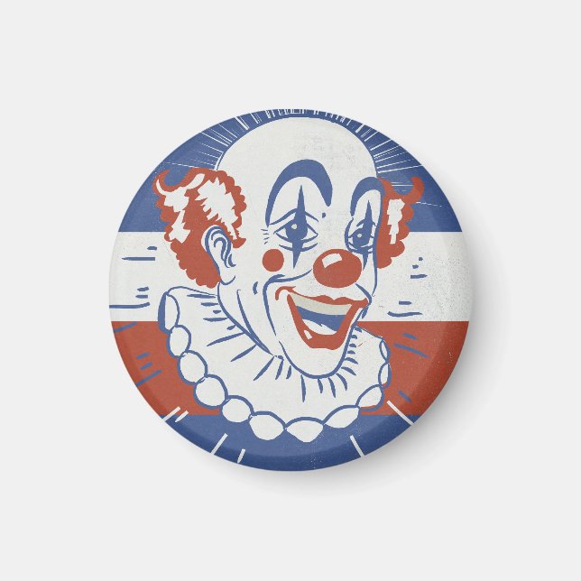 Imán Anuncio de circo vintage (Frente)