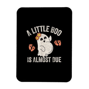 Imán Anuncio de embarazo adorable de Halloween