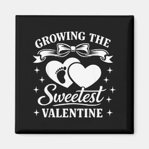 Imán Anuncio de Embarazo Creciendo el más Dulce Valentí