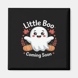 Imán Anuncio de embarazo de Halloween lindo