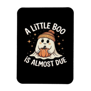 Imán Anuncio de embarazo de Halloween lindo