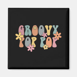 Imán Anuncio de embarazo de nuevo abuelo Groovy P P 