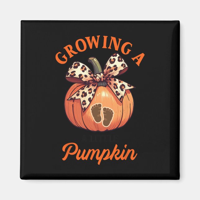 Imán Anuncio de Embarazo Día de Acción de Gracias Creci (Frente)