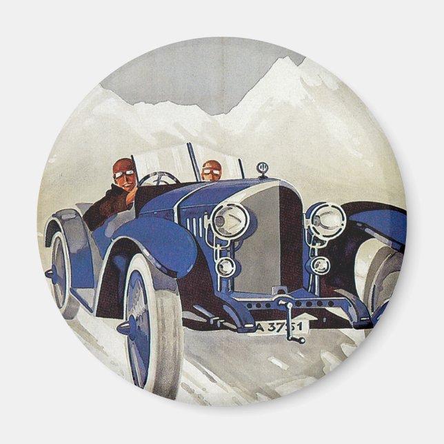 Imán Anuncio de la carrera vitícola alemana (Frente)