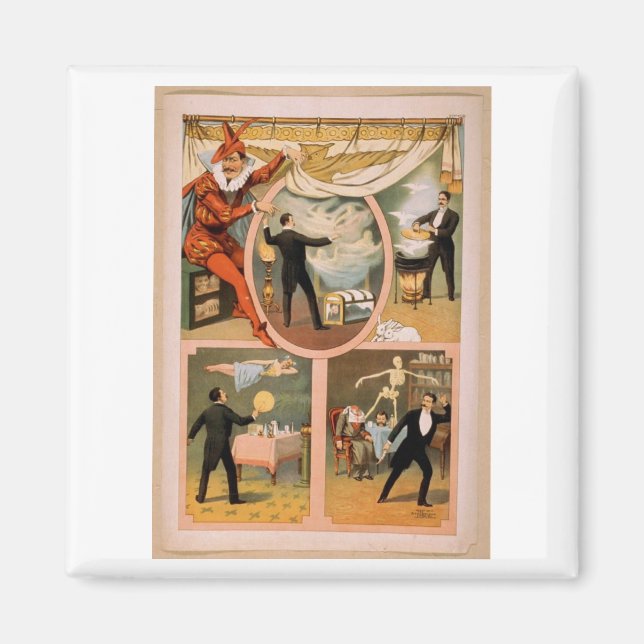 Imán Anuncio de Magnet-Vintage (Frente)