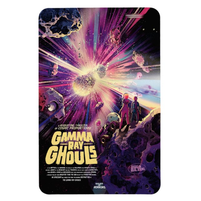 Imán Anuncio de película de terror de ciencia ficción,  (Vertical)
