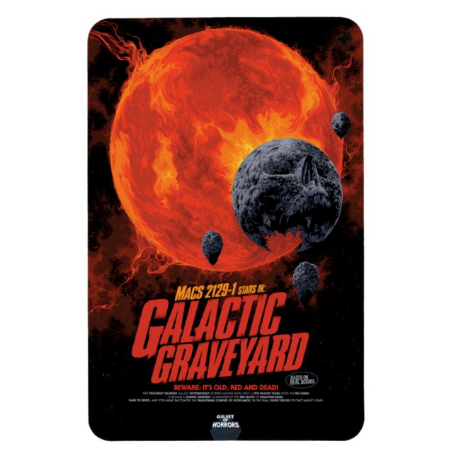 Imán Anuncio de película de terror de ciencia ficción,  (Vertical)