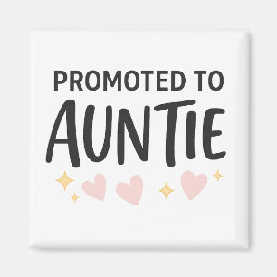 Imán Anuncio de promoción a tía linda