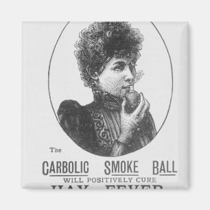 Imán Anuncio para la bola de humo fénica