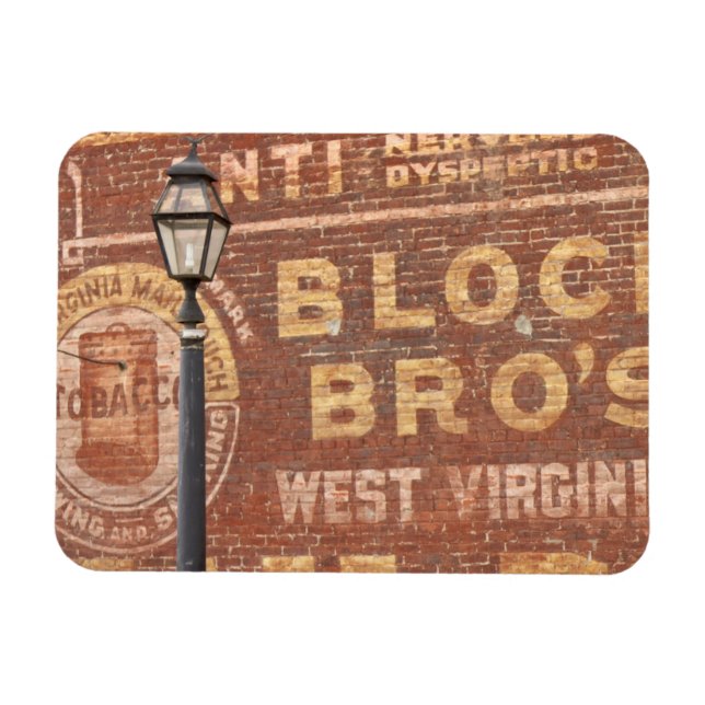 Imán Anuncios a un lado de la construcción (Horizontal)