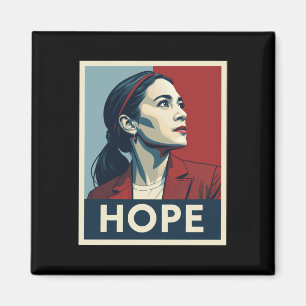 Imán Aoc Alexandria Ocasio Cortez 2028 Para Presidente 