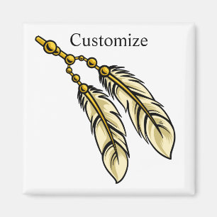 Imán Apache Feathers Thunder_Cove