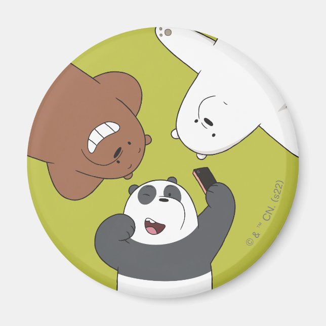 Imán Apagamos osos - #SquadGoals (Frente)