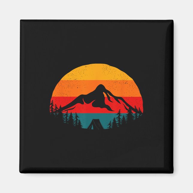 Imán Aparato de camping al aire libre - Campi de sender (Frente)