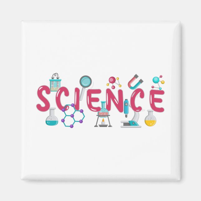 Imán Aparato de laboratorio de ciencias (Frente)