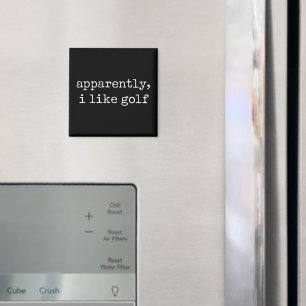 Imán Aparentemente, Me Gusta El Golfista Amante Del Gol