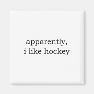 Imán Aparentemente me gusta el hockey