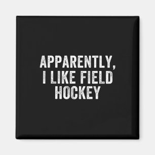Imán Aparentemente Me Gusta El Hockey, Divertida Tempor