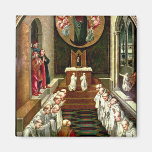 Imán Aparición de la Virgen a una comunidad