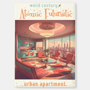 Imán Apartamento urbano futurista atómico