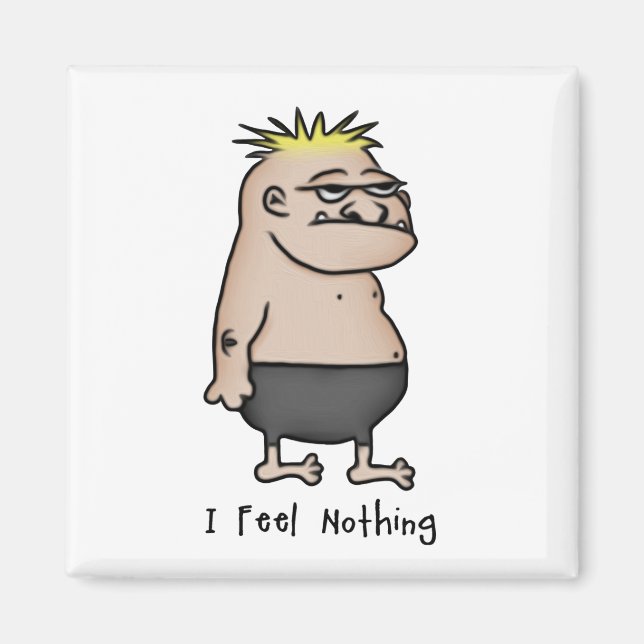 Imán Apático Personalizado Guy (Frente)