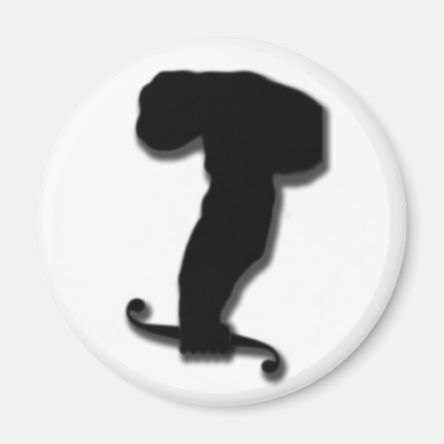 Imán Ape de cálculo (Frente)