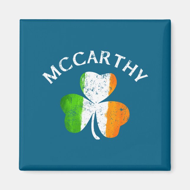 Imán Apellido irlandés Mccarthy (Frente)
