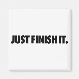 Imán Apenas acábelo. magent