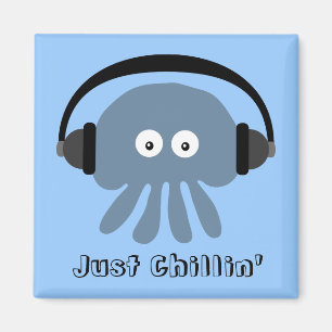 Imán Apenas medusas azules de Chillin con los