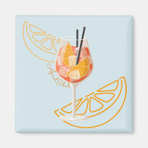 Imán Aperol en punto