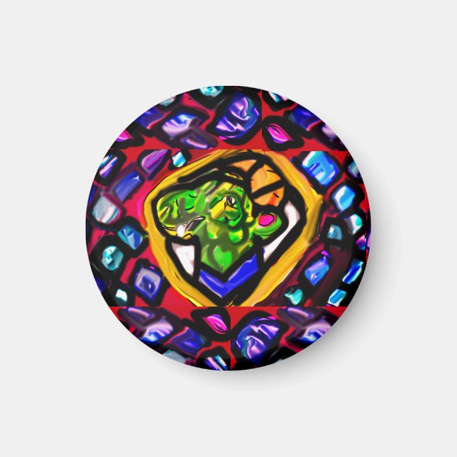 Imán Apertura de botellas de la cadena de diamantes del (Frente)