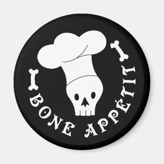 Imán Apetito óseo Chef de Skeleton