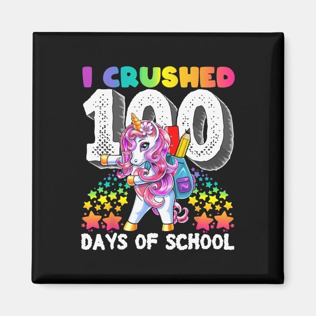 Imán Aplastado 100 Días De Colegios Que Perdieron Un Re (Frente)