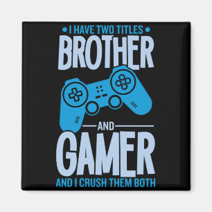 Imán Aplastar dos títulos Hermano y Jugador