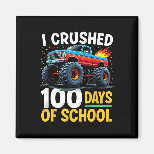 Imán Aplasté 100 días de camionetas monstruosas de niño