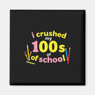 Imán Aplasté 100 Días De Escuela 100º Día De La Escuela