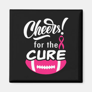 Imán Aplausos Por Los Cure Football Breast Cancer Aware