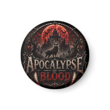 Apocalipsis de Sangre Horror Magnet