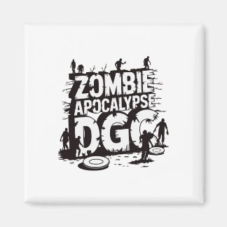 Imán Apocalipsis Zombi Dgc Divertido Amante del Disc Go