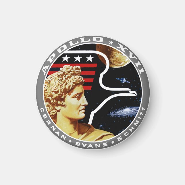 Imán Apolo 17: ¡El Hurra Final! (Frente)