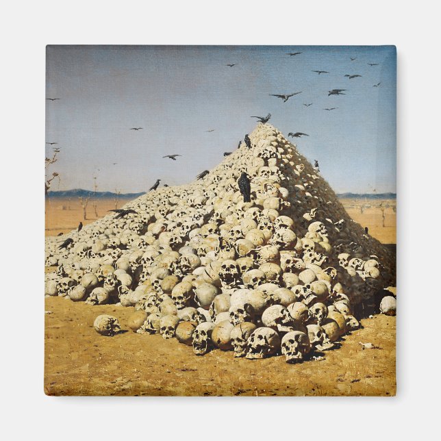 Imán Apoteosis de la guerra (muerte y destrucción) (cal (Frente)